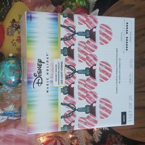 Disney Magic Holiday Shimmering Light Set NWT